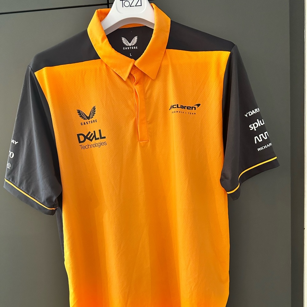 Men’s official Mclaren Polo Size L